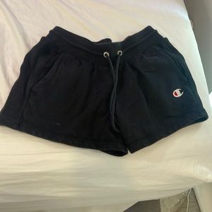 Black Champion Shorts